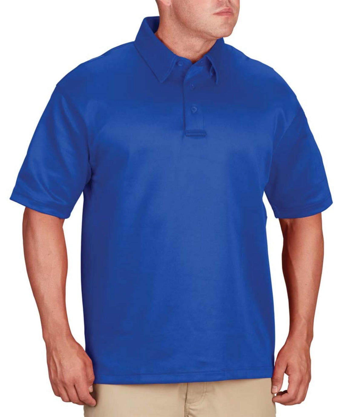 Propper Men's Short Sleeve I.c.e.® Performance Polo, Cobalt, 8X Large