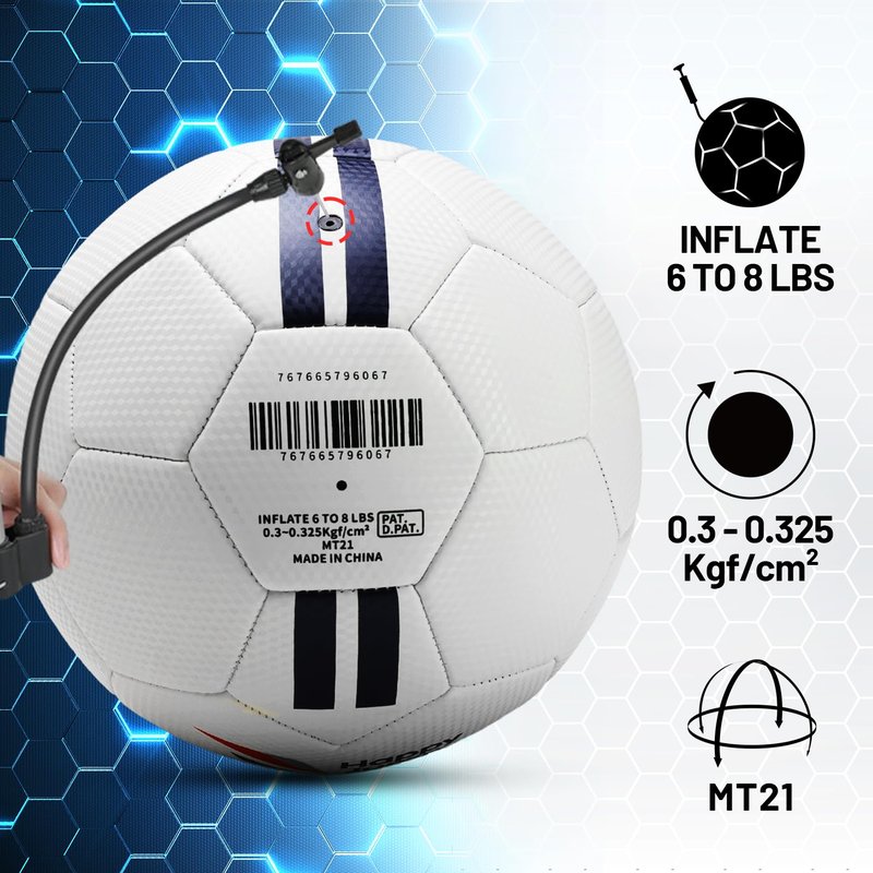 Happy Jump Soccer Ball Size 4 for Youth Training