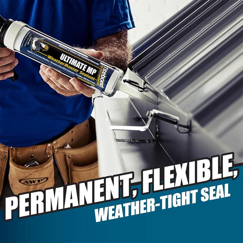 Titebond WeatherMaster Ultimate MP Sealant 71092-20 Oz. Sausage Pack - Black