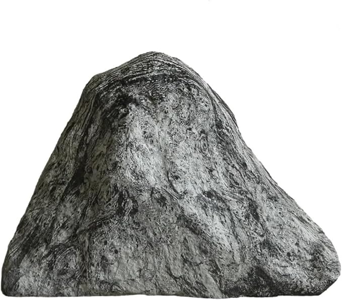 Outdoor Fake Rock Cover Realistic Lightweight Fiberglass Artificial Landscape