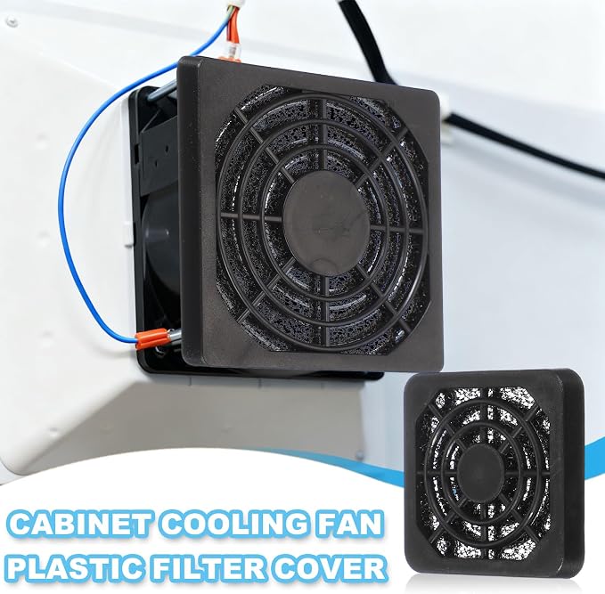 PATIKIL 80mm Fan Filter Grill