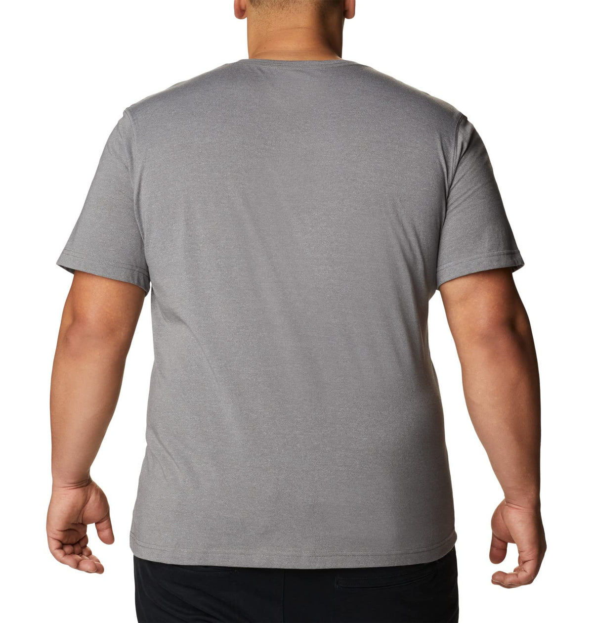 Columbia Mens Thistletown Hills Short Sleeve T-Shirt, City Grey Heather, 1X