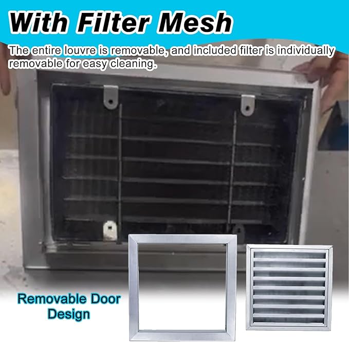 Square Stainless Steel Vent Grille