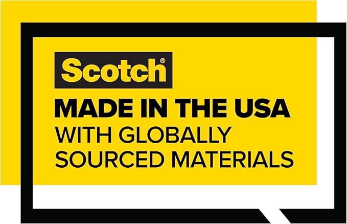 Scotch Permanent Double Sided Tape, Card Making and Holiday Scrapbooking Supplies, Alternative to Gift Wrap Tape for Wrapping Presents, 0.50 in. x 500 in., 6 Rolls with Dispensers