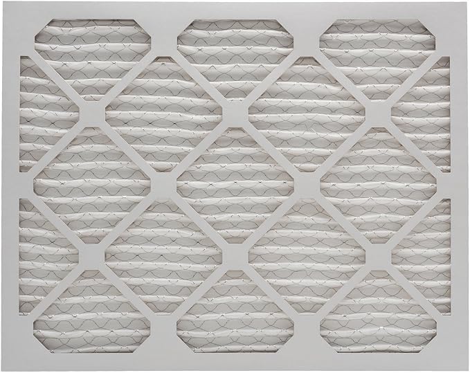 Aerostar 16x25x1 MERV 8 Air Filter, Pleated AC Furnace HVAC Filters,