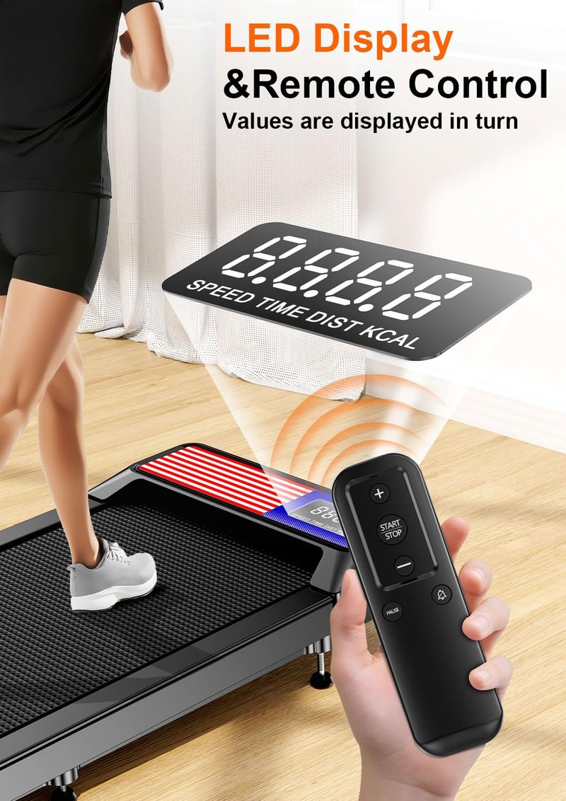 Walking Treadmill Pad (Red)