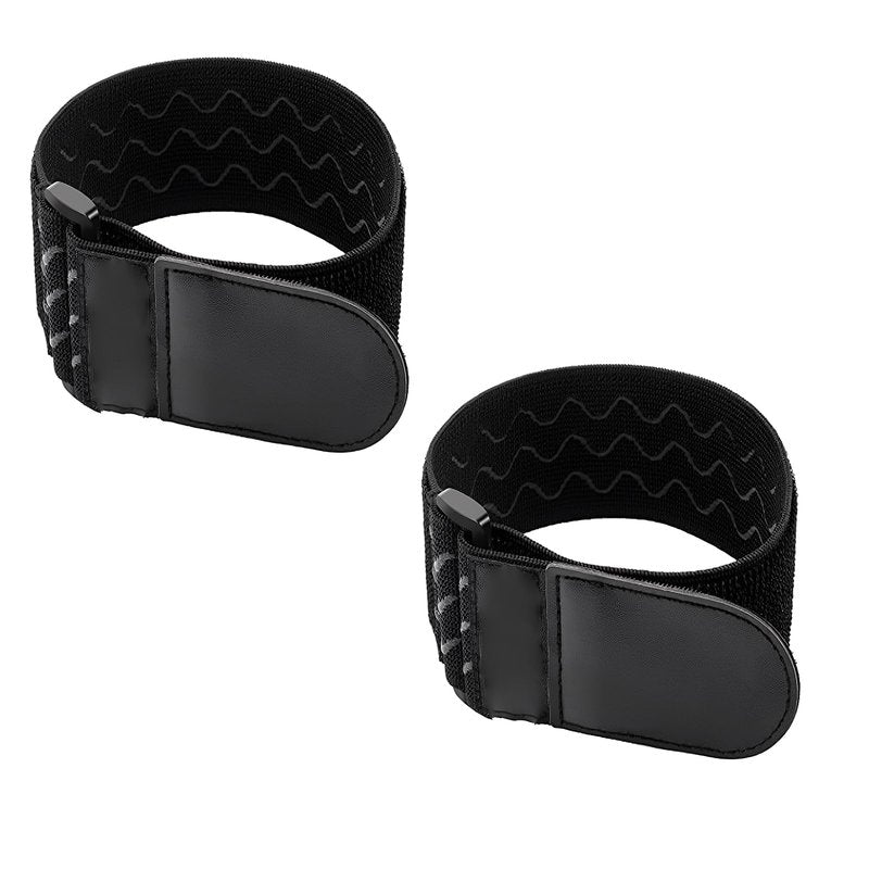 2Pcs Adjustable Elastic Boot Straps for Men, Boots Ankle Fastening Straps for Cowboy, Pant Leg Non Slip Ankle Bands for Biking Hiking Fishing Hunting Wading Gardening Traveling Military Uniforms