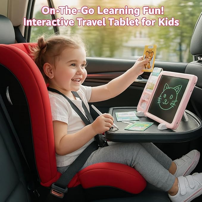 Talking Flash Cards for Toddlers - LCD Writing Tablet Kids - Drawing Tablet Toddler Toys 510 Sight Words Learning Montessori - Autism & Speech Therapy Toys - Kindergarten Gifts