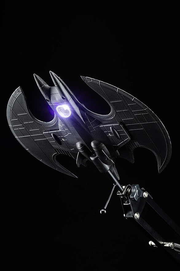 Batman Officially Licensed DC Comics Posable Desk Light USB Powered Lamp with Adjustable Arm Sleek Black Design - Bedrooms, Offices, Gaming Room and Batcaves | Paladone