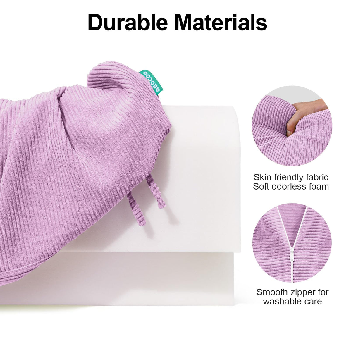 AEOCOO Bed Bumpers for Toddlers, Size 2.3 Ft, Toddler Bed Rail Bumper Protector for Loft Beds & Bunk Beds, Bed Rail Height Extender Bed Guardrail, Anti-Bump | Fall Prevention, Purple