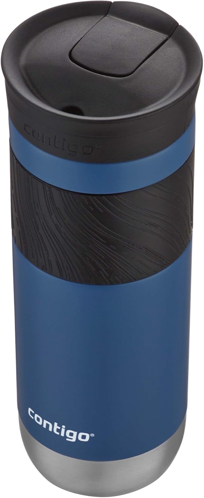 Contigo Byron Travel Mug, Vacuum-Insulated Stainless Steel, 20oz | Leak-Proof Lid | BPA-Free | Sake & Blue Corn | Pack of 8