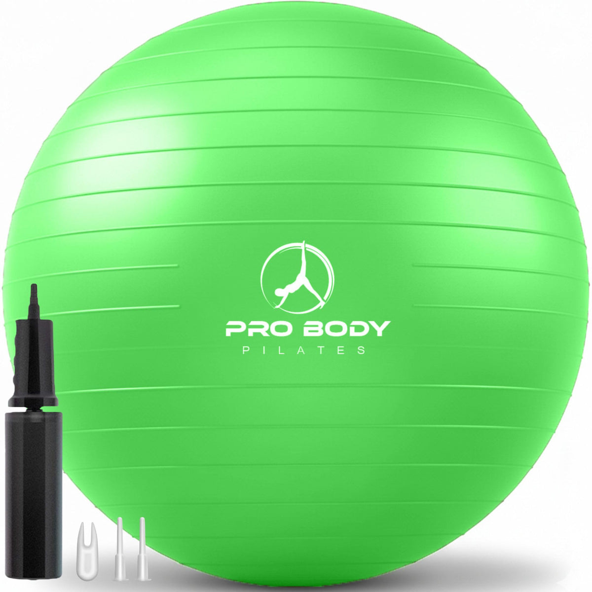 ProBody Pilates Yoga Ball - Gym Grade Exercise Ball (Green, 65 cm)