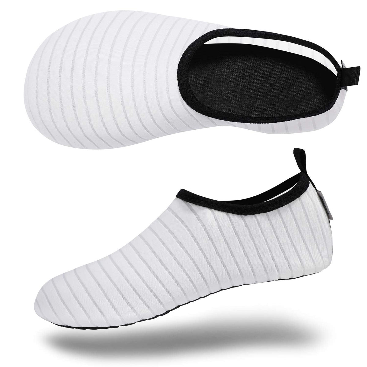 VIFUUR Water Shoes for Men Women Barefoot Quick Dry Aqua Socks Slip On