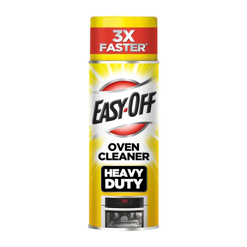Easy Off Heavy Duty Oven Cleaner, Destroys Tough Burnt on Food and Grease, Fresh Scent, 14.5 oz Can