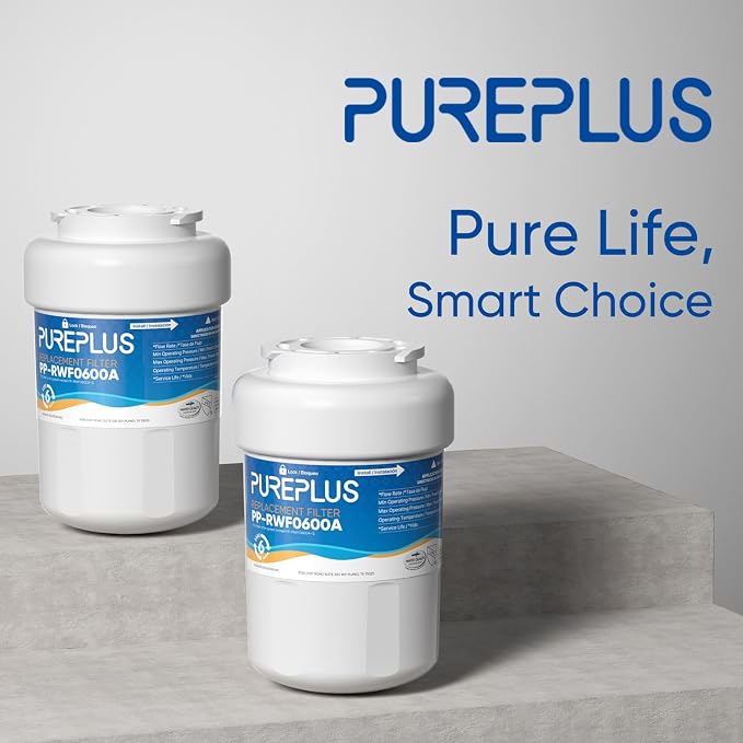 PUREPLUS Replacement for MWF® Refrigerator Water Filters, SmartWater® MWFP
