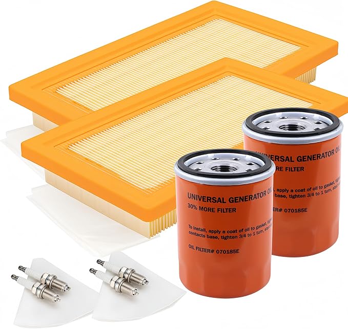 6485 Maintenance Kit 2-Pack for 16-26kW Air Cooled Standby Generators | Double