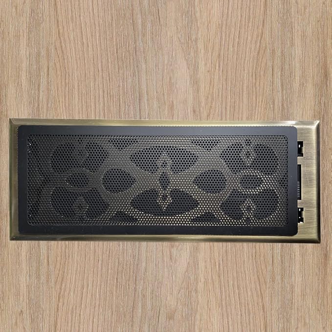 Floor Register Vent Cover- 4"x12" Magnetic Air Vent Screen Mesh Cover