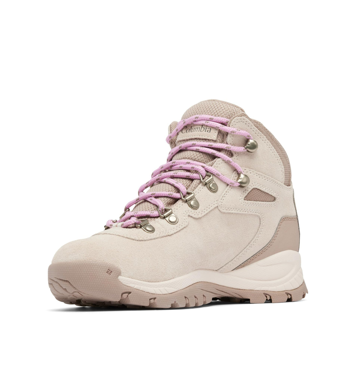 Columbia Womens Newton Ridge Plus Waterproof Amped, Dark Stone/Cosmos, 7 Wide