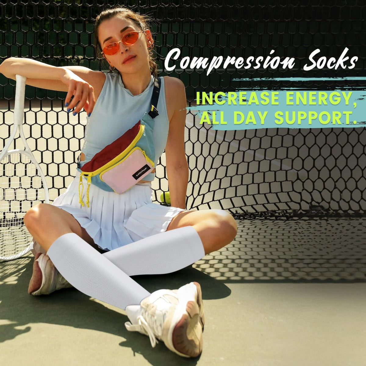 Copper Compression Socks 15-20 mmHg for Men & Women 8 Pairs – Circulation Support for Nurses,Travel,Running,Hiking,Soccer,Gifts,Pregnant,Flying,Workout Compression Socks(S/M)