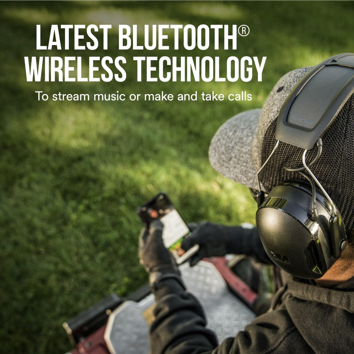 3M WorkTunes Connect + Solar Wireless Hearing Protector with Bluetooth Technology, Bluetooth Hearing Protection with a 26 dB Noise Reduction Rating