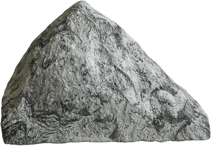 Outdoor Fake Rock Cover Realistic Lightweight Fiberglass Artificial Landscape