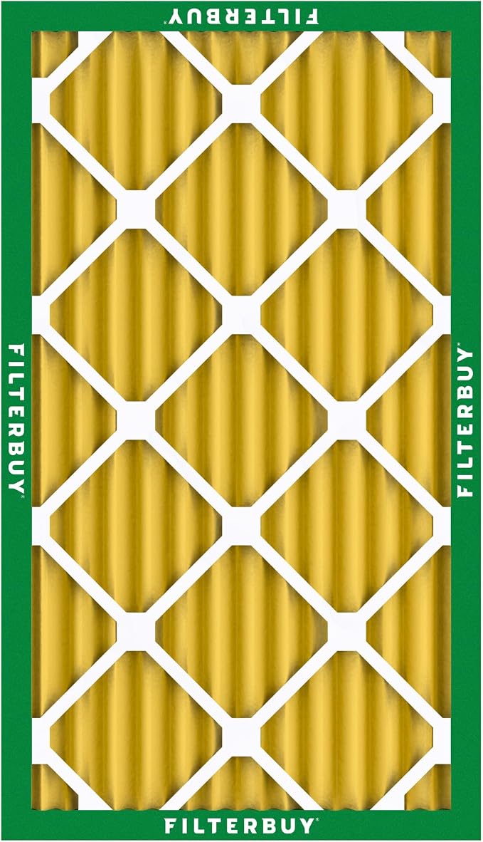 Filterbuy 18x30x2 Air Filter MERV 11 Superior Pet & Allergy Defense,