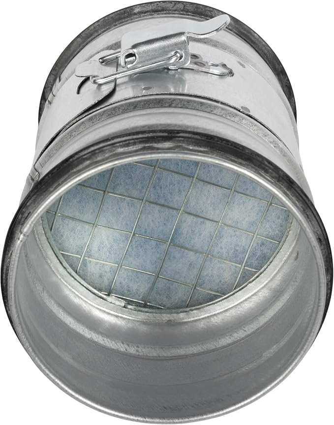 4" Inch Inline Round Duct Filter
