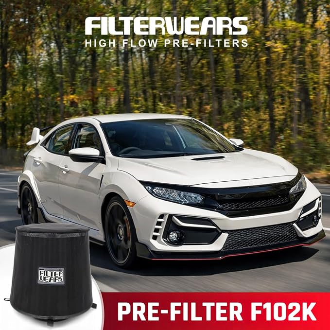 FILTERWEARS Pre-Filter F102K For SPECTRE Air Filters 8131 8132 8136 8138 K&N