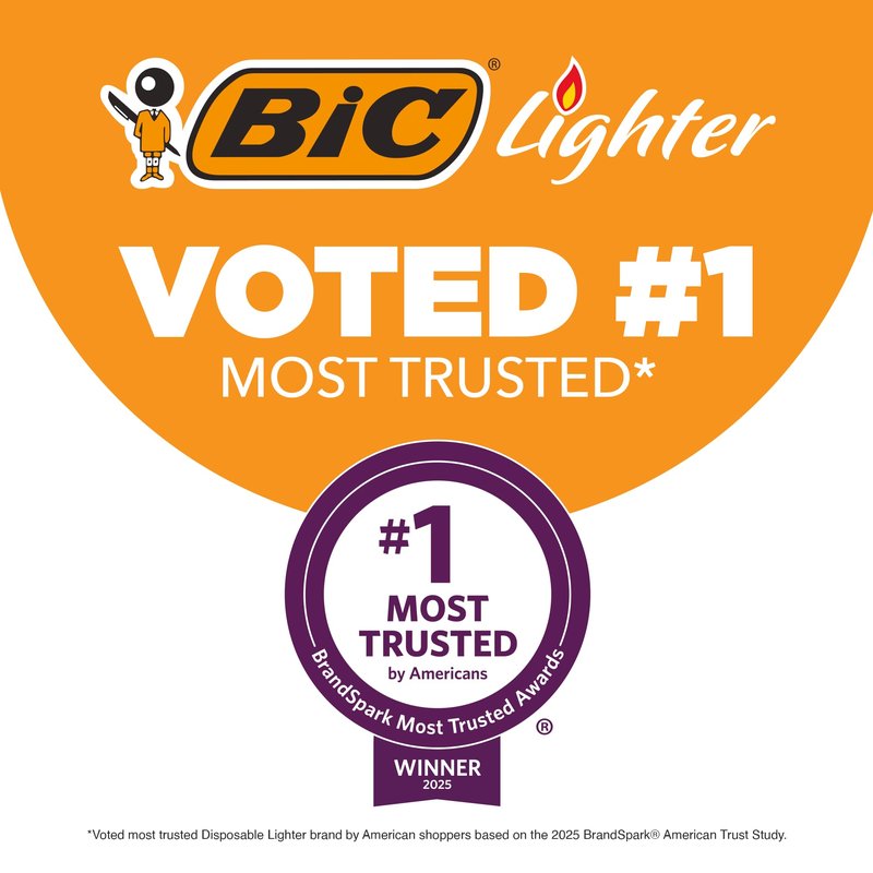 BIC Pocket Lighter, Special Edition Bohemian Collection, Assorted Unique Pocket Lighter Designs, 8-Pack (Colors May Vary)