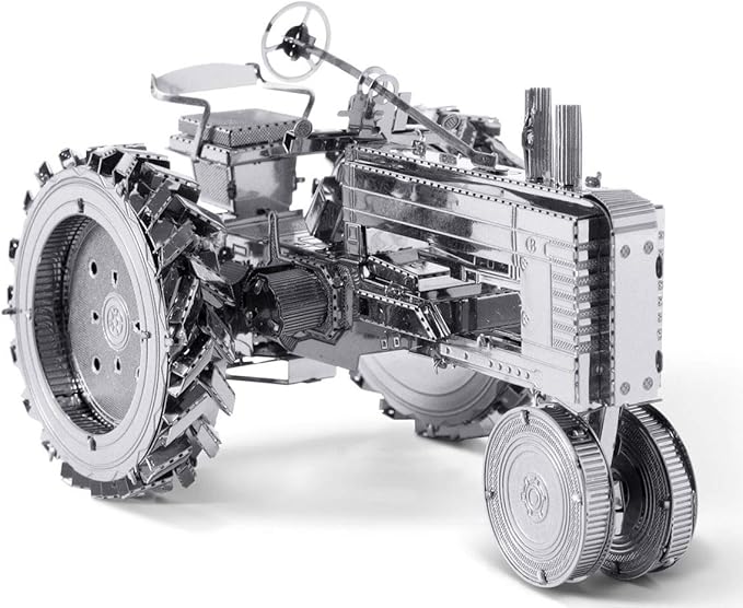 Metal Earth Farm Tractor 3D Metal Model Kit Fascinations