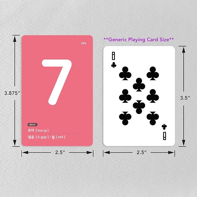 Korean Hangul Flashcards for Beginners - 55-Card Set for Mastering The Korean Alphabet, Numbers & Colors with MP3 Audio