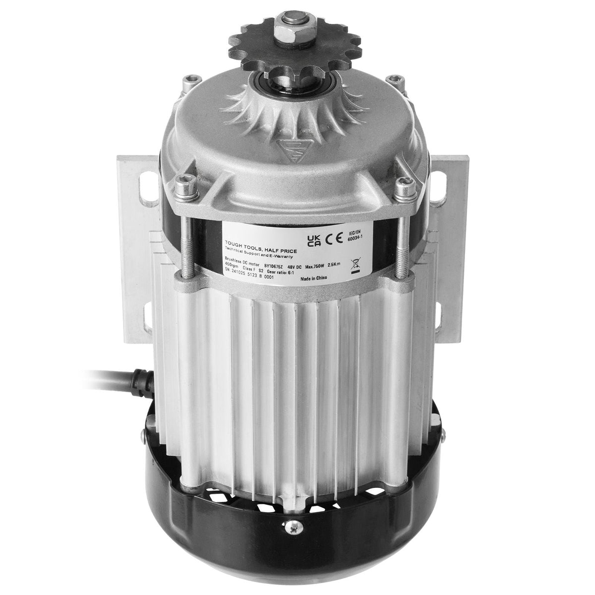750W Electric Brushless DC Motor Kit - 48V 2700rpm Motor with Upgraded Speed Controller for Go Karts E-Bike Motorcycle Scooter