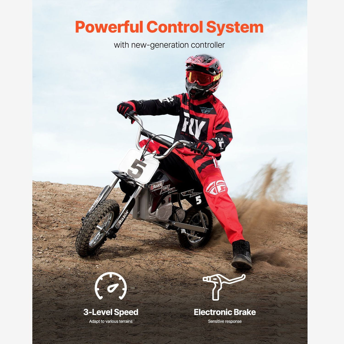 750W Electric Brushless DC Motor Kit - 48V 2700rpm Motor with Upgraded Speed Controller for Go Karts E-Bike Motorcycle Scooter
