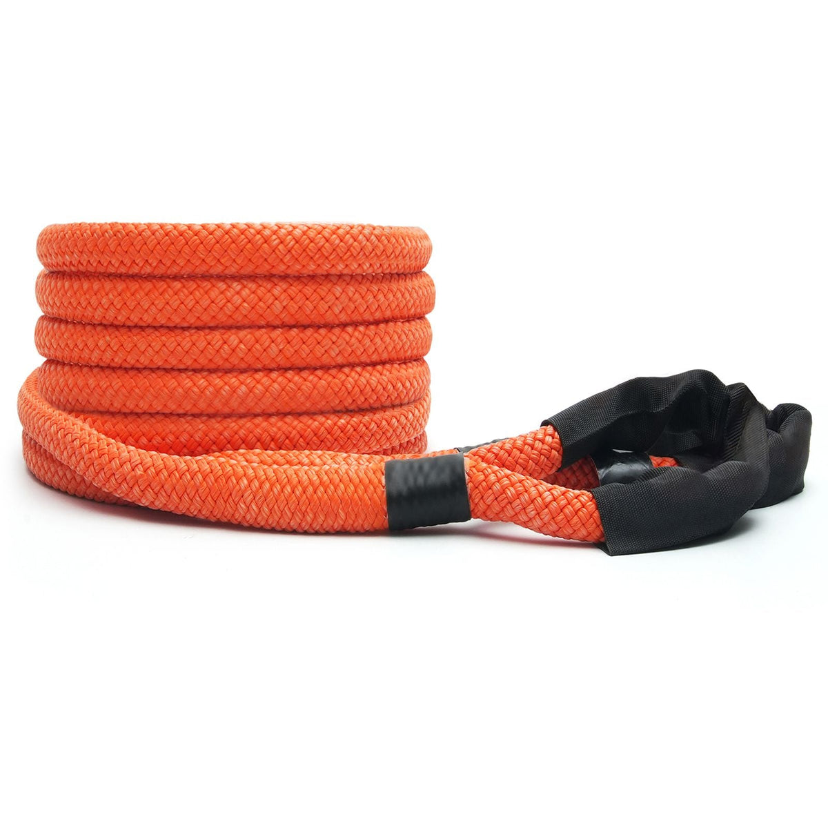 7/8" x 20' Kinetic Recovery Tow Rope 30,580 lbs, Heavy-Duty Off Road Snatch Strap, Extreme Duty 30% Elasticity Energy Snatch Strap for Jeep Car Truck ATV UTV SUV Tractor