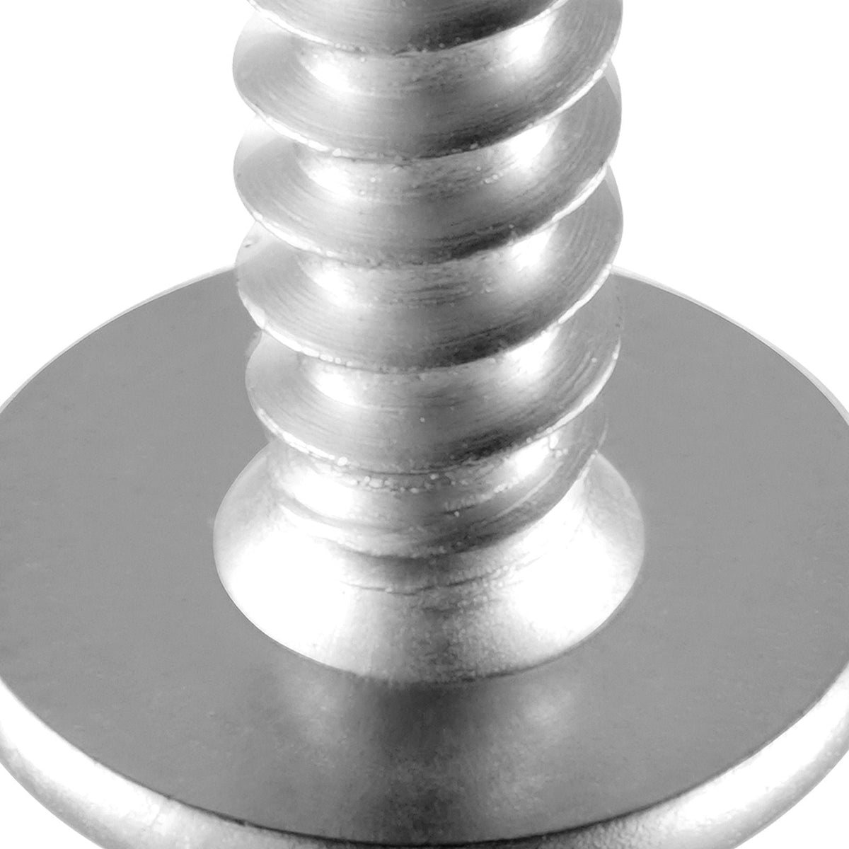 #8 Self Drilling Wood Screws, 3/4 Inch Long 350 PCS Truss Head Wood Screws, Phillips Drive Quick Metal Self Tapping Screw, Stainless Steel and Full Thread, Screwdriver Bit Included, Silver