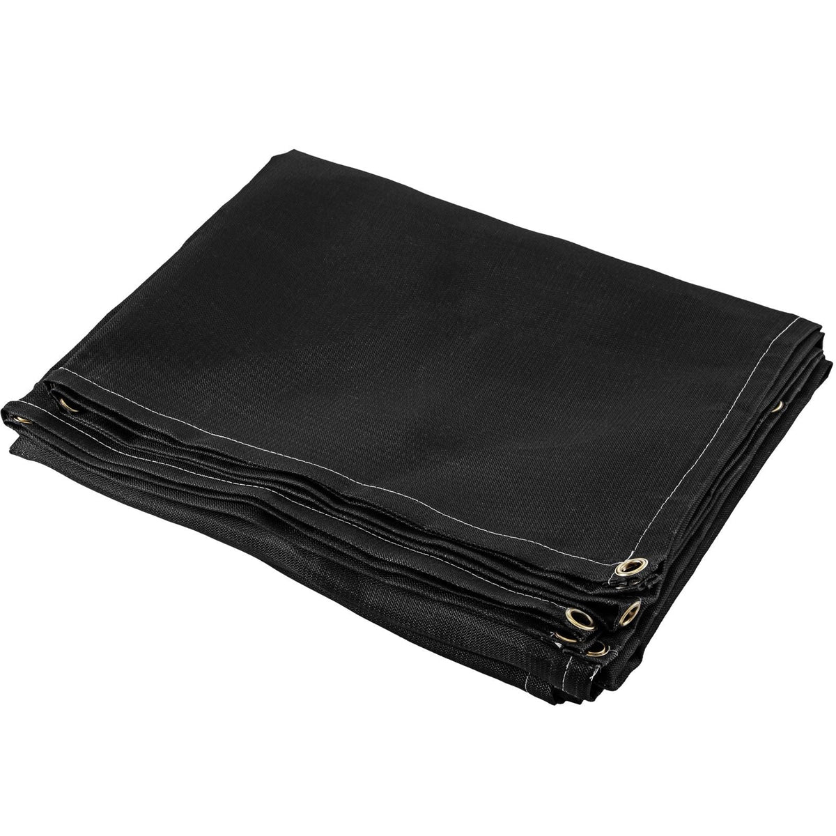 8 x 10 Ft Welding Blanket Black Fiberglass Blanket Portable Fiberglass Fire Retardant Blanket Welding Mat Welding Fireproof Thermal Resistant Insulation With Carry Bag