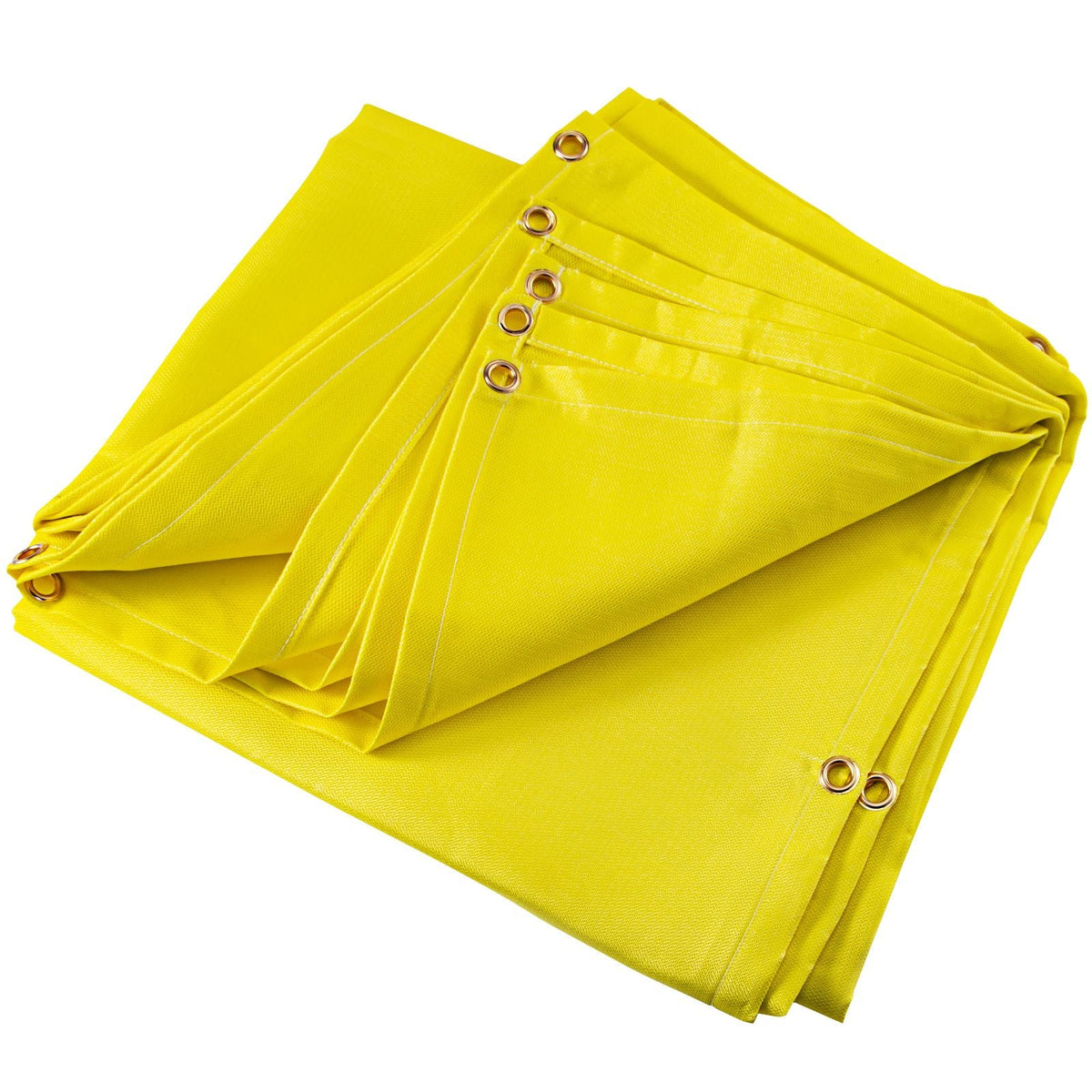 8 x 10 Ft Welding Blanket Gold Fiberglass Blanket Portable Fiberglass Fire Retardant Blanket Welding Mat Welding Fireproof Thermal Resistant Insulation With Carry Bag