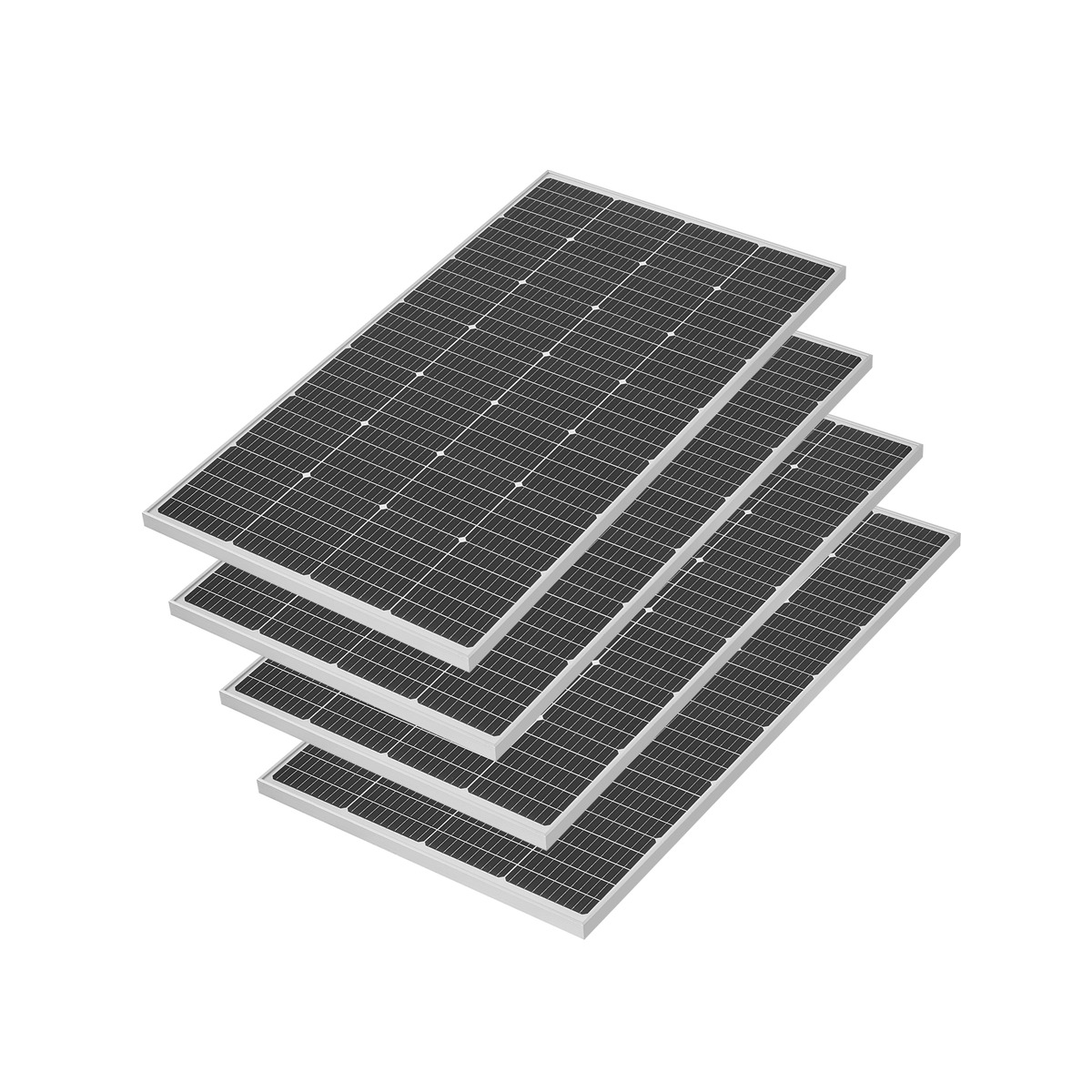 800W 12V Complete Solar Power Kit, 4*200W Monocrystalline Solar Panels + 12.8V 300Ah LiFePO4 Battery + 60A MPPT Charge Controller + 2000W Power Inverter for Home, Small Farm, Cabin, Off-Grid