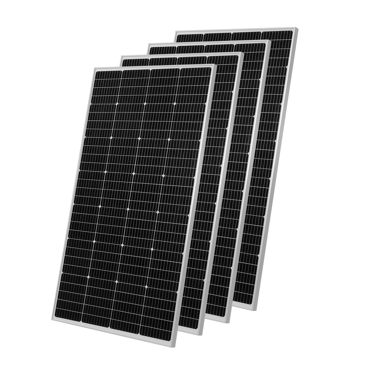 800W 12V Complete Solar Power Kit, 4*200W Monocrystalline Solar Panels + 12.8V 300Ah LiFePO4 Battery + 60A MPPT Charge Controller + 2000W Power Inverter for Home, Small Farm, Cabin, Off-Grid