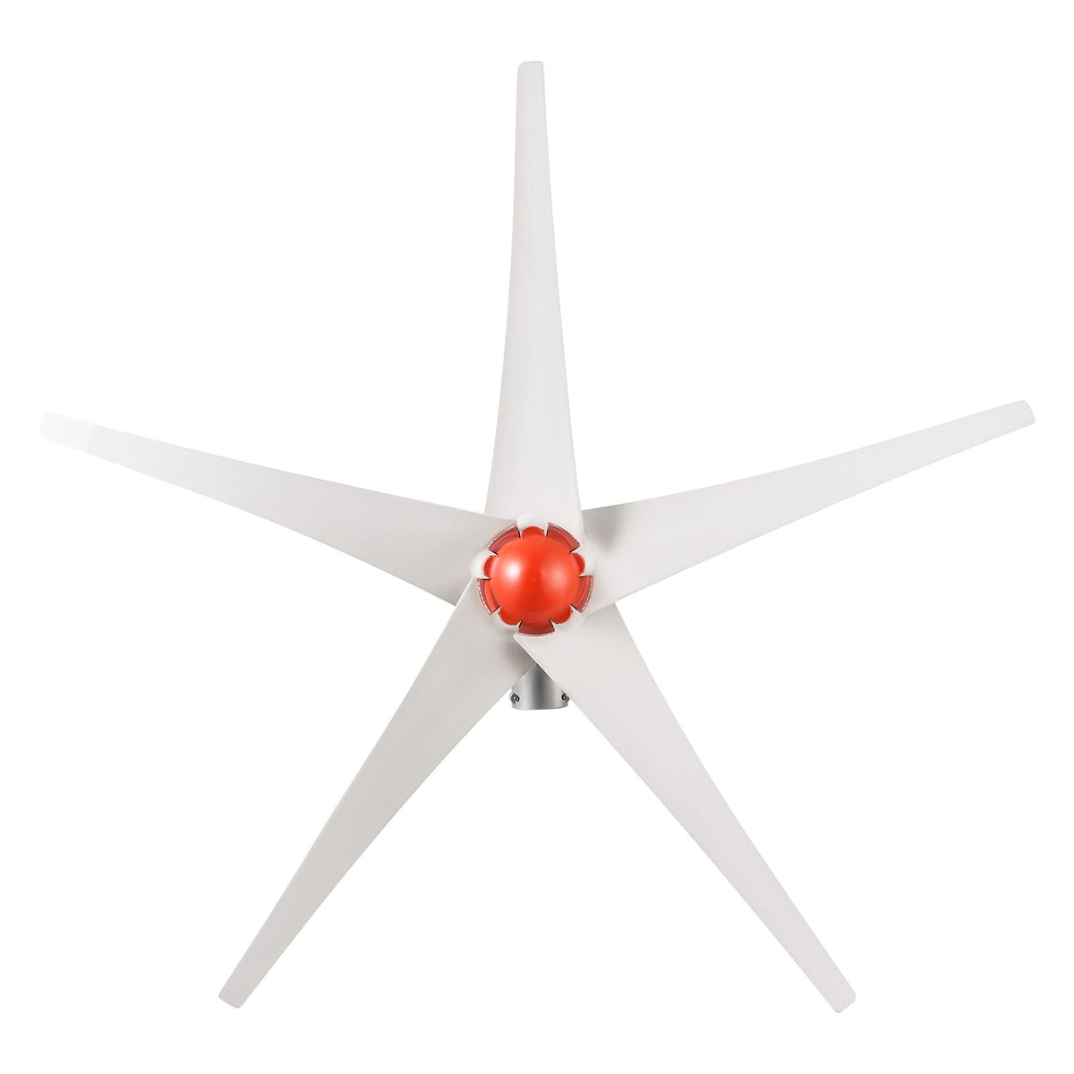 800W 12V Wind Turbine Generator, 5-Blade Wind Turbine Kit with Wind & Solar Hybrid Controller, Efficient 3-Phase AC Permanent Wind Power Generator for RV Boat Home Farm (Tower Pole Not Included)