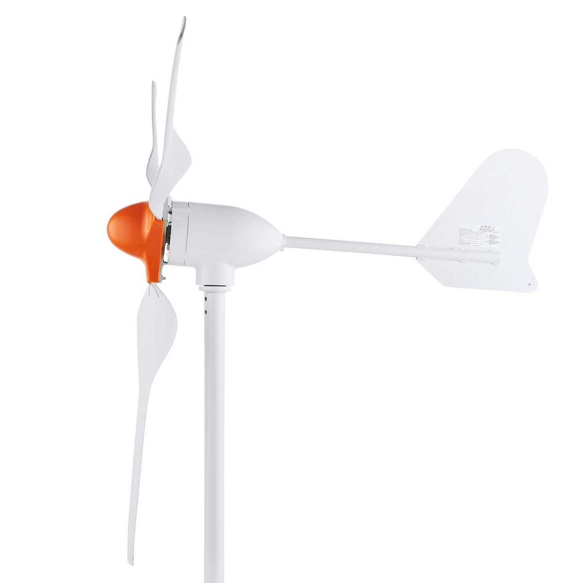 800W Wind Turbine Generator, 12V Wind Turbine Kit, 3-Blade Wind Power Generator with MPPT Controller, Adjustable Windward Direction & 2.5m/s Start Wind Speed, Suitable for Home, Farm, RVs, Boats