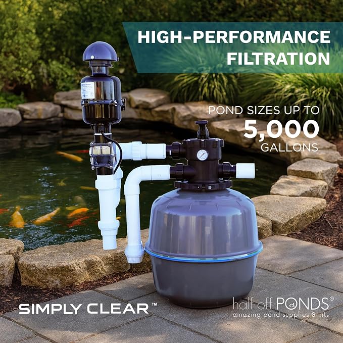 HALF OFF PONDS Simply Clear Koi Pond Filter System