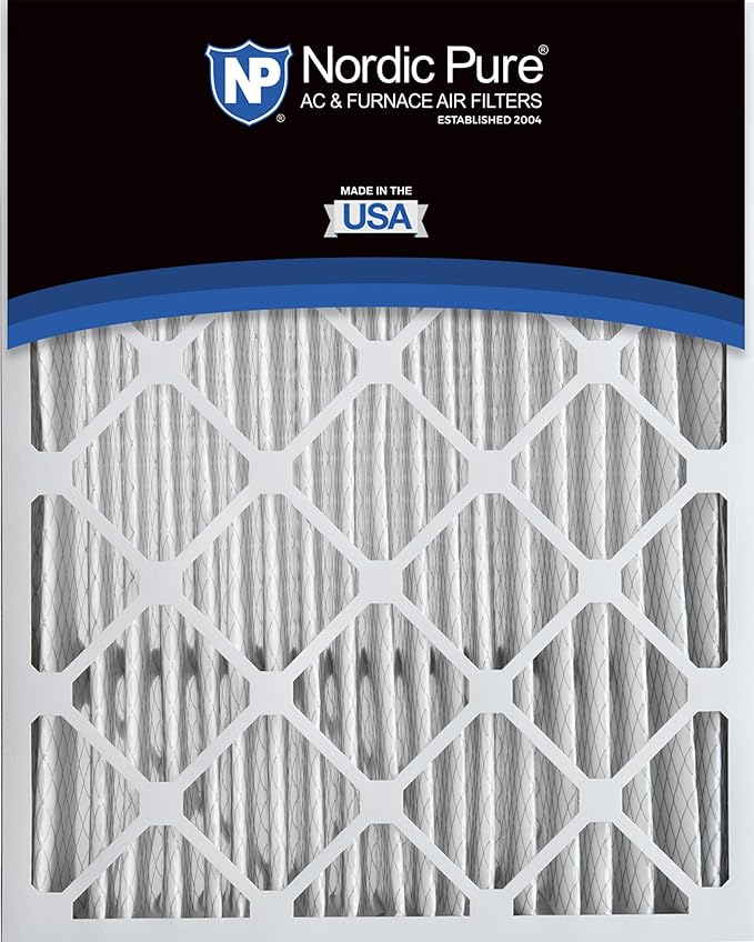 Nordic Pure 20x25x5 Honeywell/Lennox Replacement MERV 10 Air Filters 4 Pack