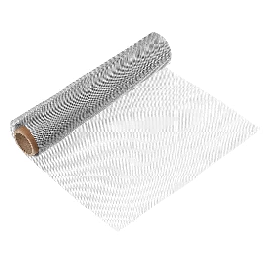 uxcell 16 Mesh 39" x 12" Woven Wire Mesh, 304 Stainless Steel Air Vent Filter
