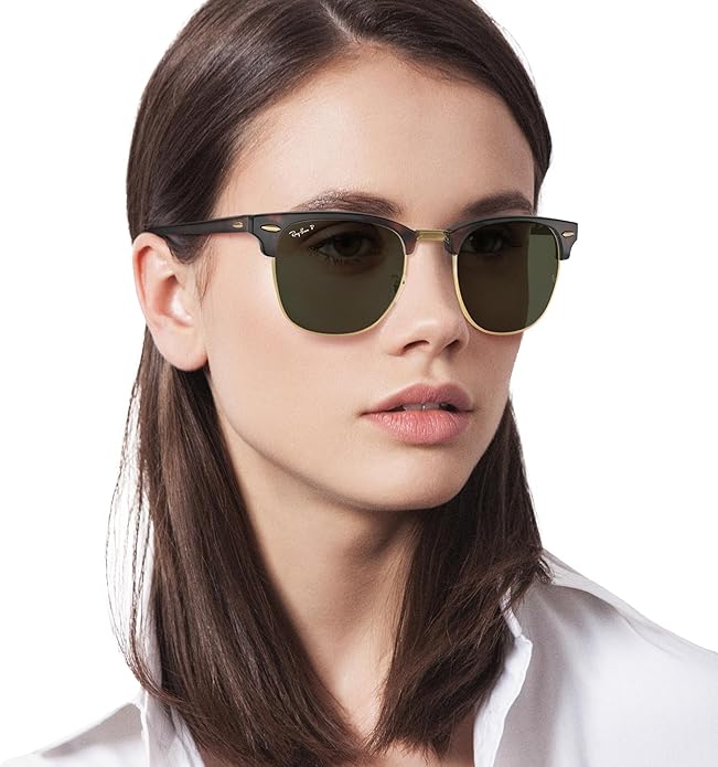 Ray-Ban RB3016 Clubmaster Square Sunglasses