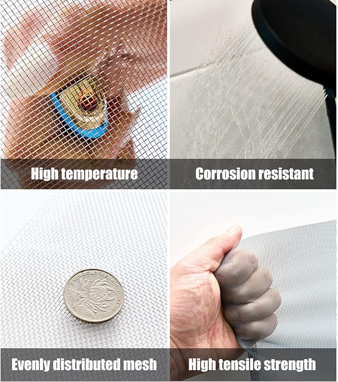 Stainless Steel Woven Wire Mesh, 304 Stainless Steel Woven Wire, 80 Mesh Fly