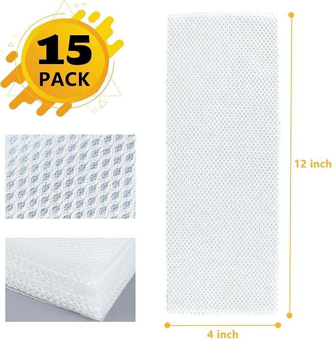 GCGOODS 15 Pcs 4" x 12" Air Filters