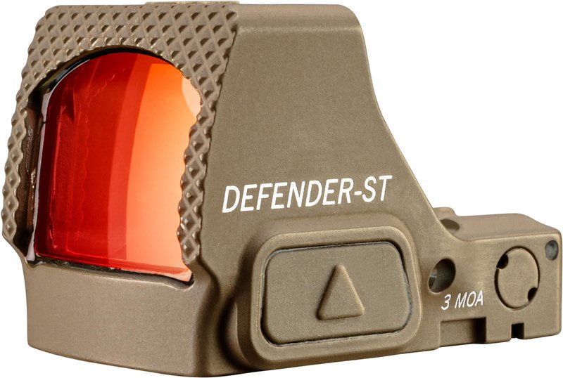Vortex Defender-ST Micro Red Dot Sights (3 MOA - Red Dot, Tan)