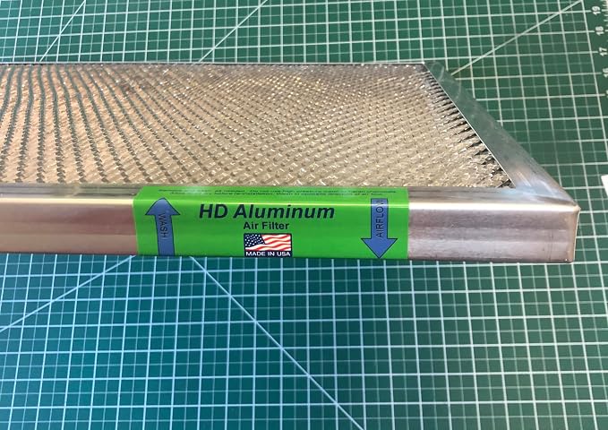 Filter Everything Washable Aluminum Air Filter – 20 x 25 x 1 – Permanent