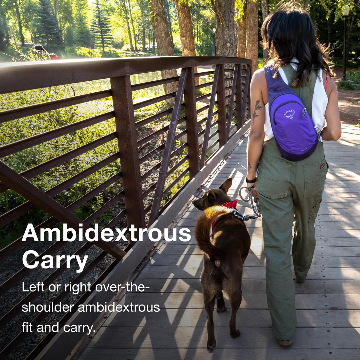 Osprey Daylite Pride Shoulder Sling, Rainbow Vibes